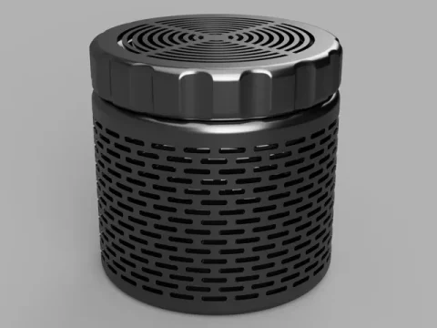 Silica gel spool container