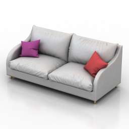Sofa Lily Lux Cosmorelax 3d model
