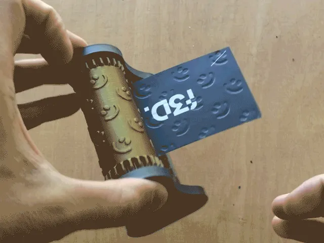 The Business Card Embosser System 