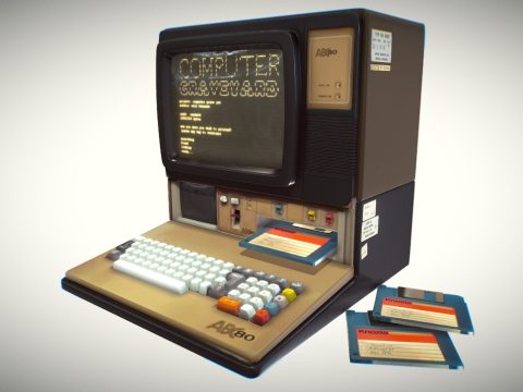 1970s retro computer