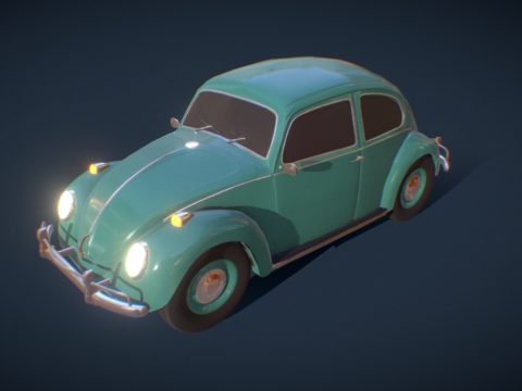 60S Volklswagen Beetle