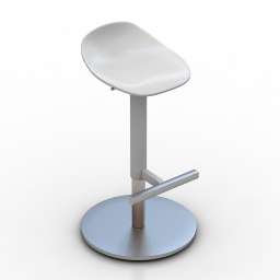 Chair bar YAN-INGE 3d model