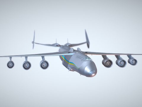 Futuristic Antonov AN-258