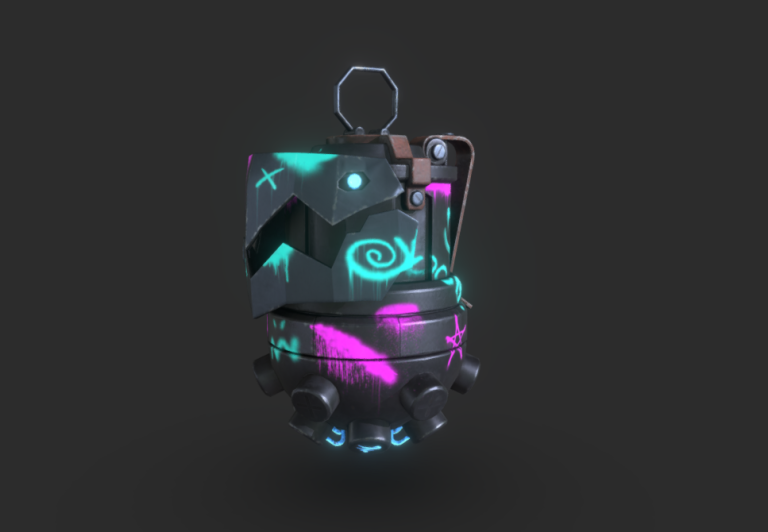 Jinx Bomb - Arcane - DownloadFree3D.com