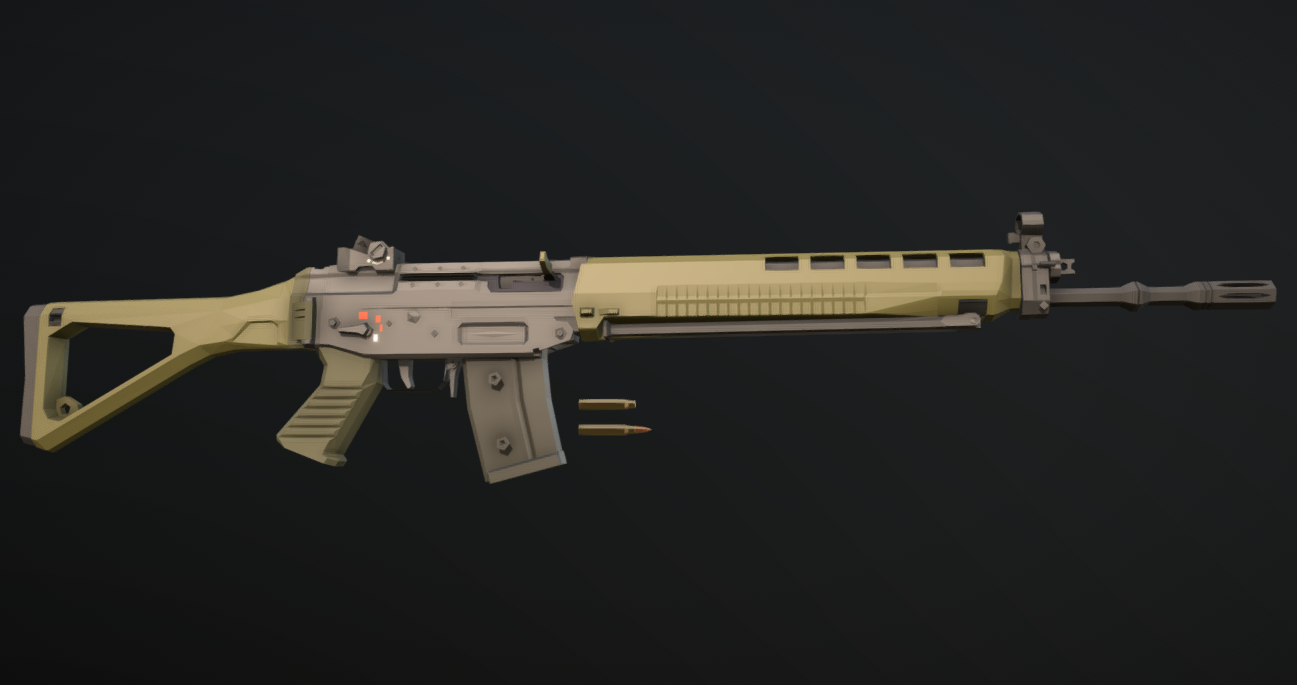 Low-Poly SiG SG-550