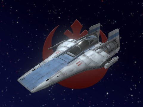 R-22 Spearhead (McQuarrie Inspired A-Wing)