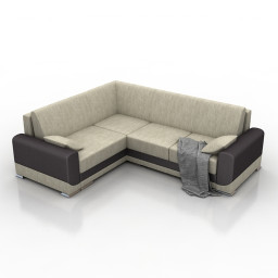 Sofa Corner II 3d model