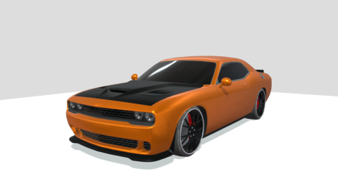 Dodge charger helcat - DownloadFree3D.com