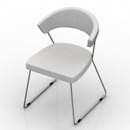 Calligaris Icon Dining Chair 3d model