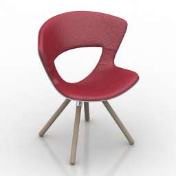 Chair Fredericia Furniture Mundo 3d model