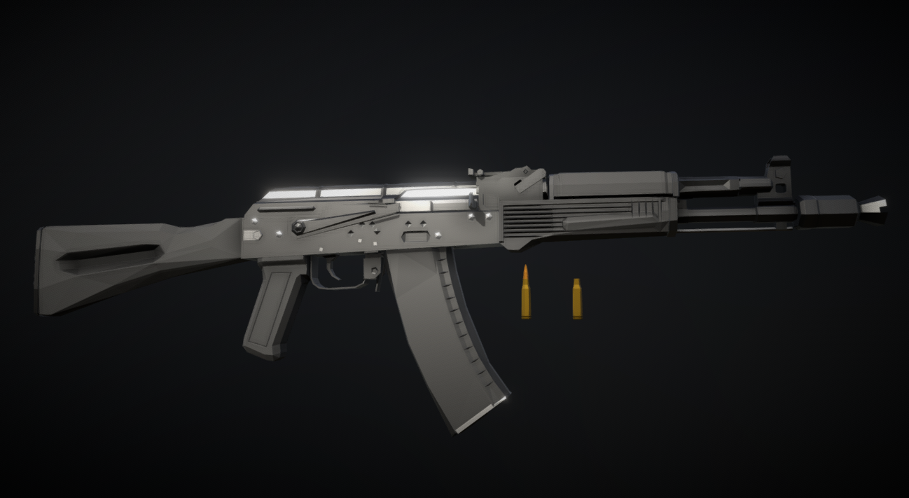Low-Poly AK-105