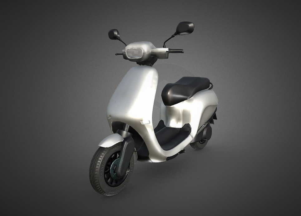 OLA Electric Scooter (White Color)