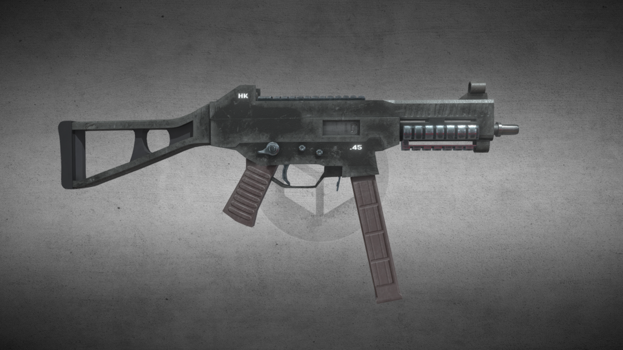 UMP 45 H&K Submachine Gun