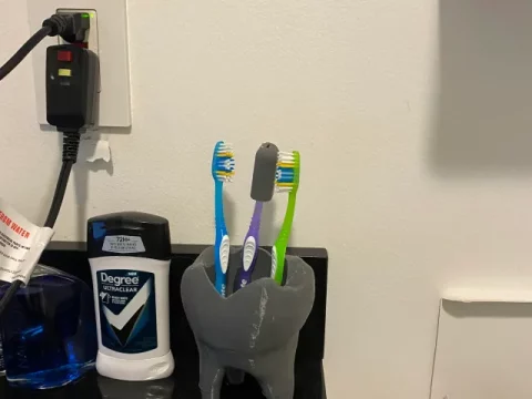 Toothbrush Holder (Tooth)