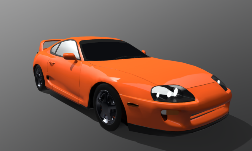 Toyota Supra - DownloadFree3D.com