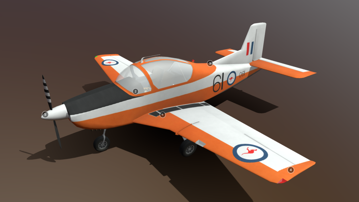 PAC CT/4 Airtrainer