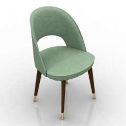 Chair Baxter Colette 3d model