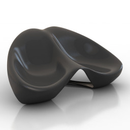Chair Manta ray 3d model