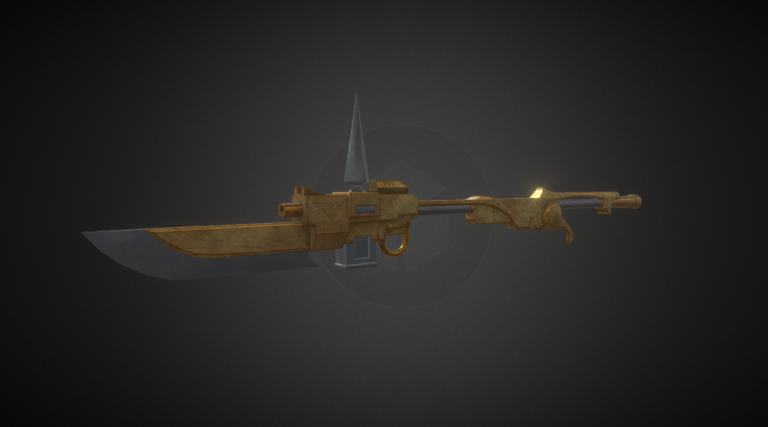 Guardian Spear Warhammer 40K Low Poly DownloadFree3D Com   Guardian Spear Warhammer 40K Low Poly 768x427 