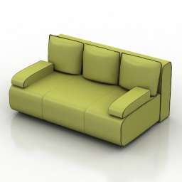 Sofa apollo pufetto 3d model