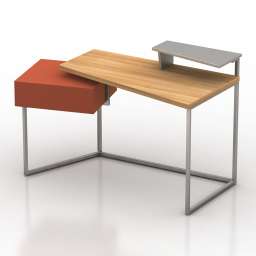 Table Calligaris LAYERS Desk 3d model