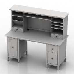 Table IKEA HEMNES Desk 3d model