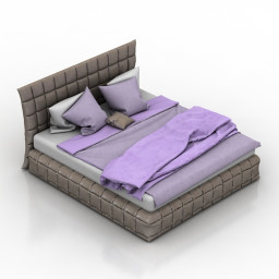 Bed barselona 3d model