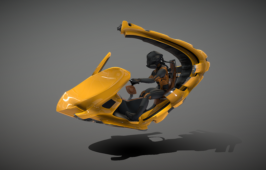 Bumble Bee Hover Craft