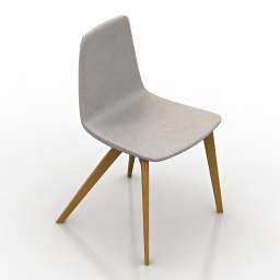Chair Noe Duchaufour Bamby 3d model