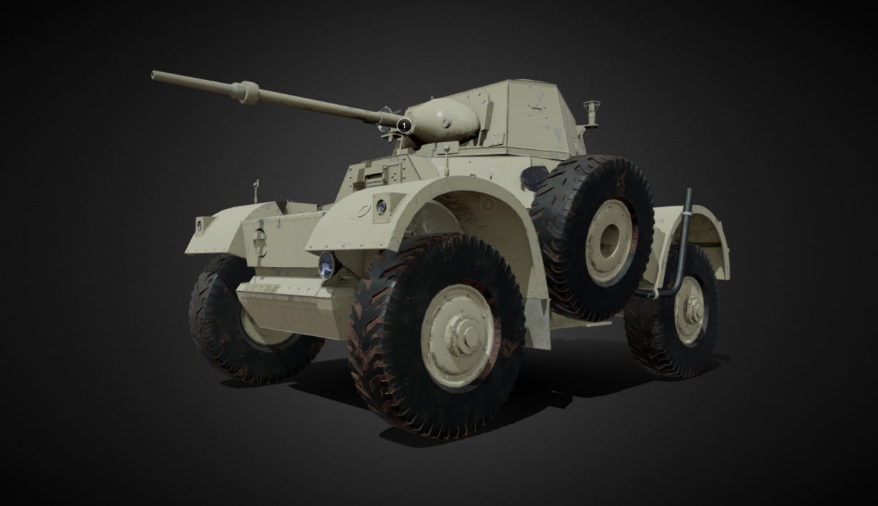 Daimler Armoured Car Mark II