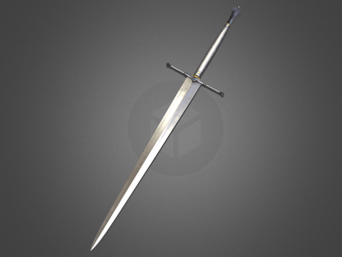 “The Quint” Longsword Lowpoly