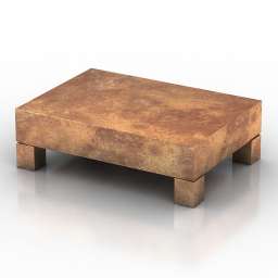 Table Bernhardt Estelle 3d model