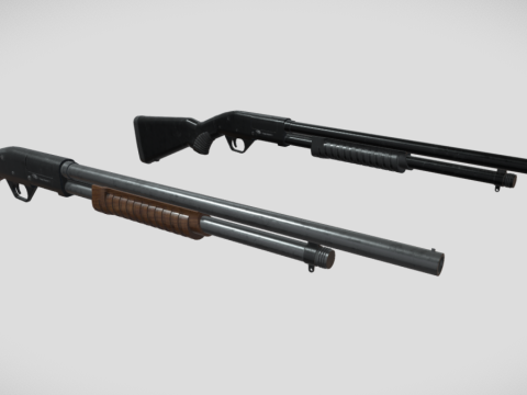 2 Espingarda CBC Military 3.0 based shotguns