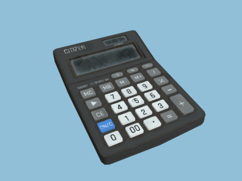 Electronic Calculator Citizen