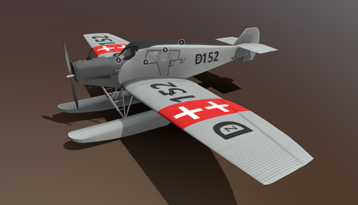 Junkers F13 Floats