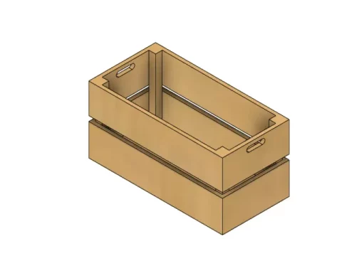 Mini crate for storage