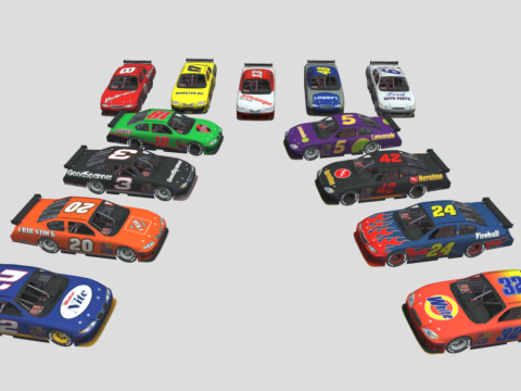 NASCAR Cars Pack