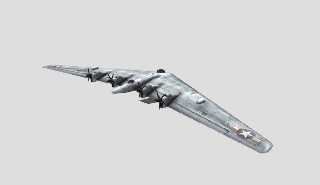 Northrop Yb 35 - DownloadFree3D.com