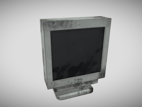 Old CRT Monitor