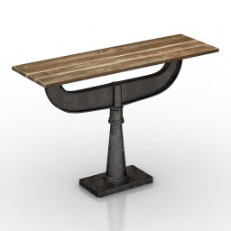 Table LOFT DESIGNE 406 model 3d model