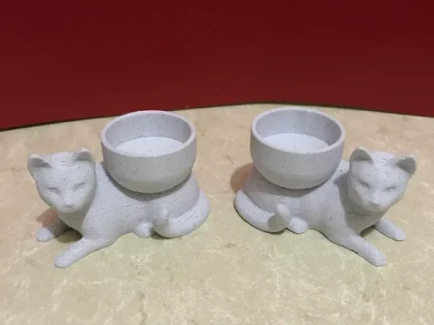 Tea candle Cat