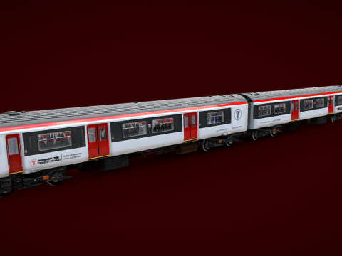 Trains 3D models 