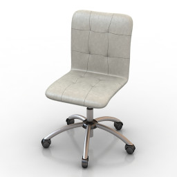Chair Malta Chrome 3d model