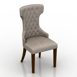 Chair Queen 3d model