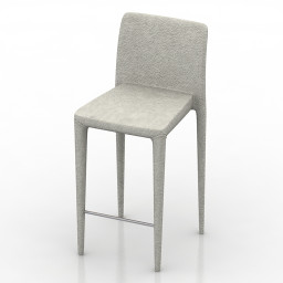 Chair bar LUCKY 3d model