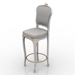Chair bar Tessarolo 3d model