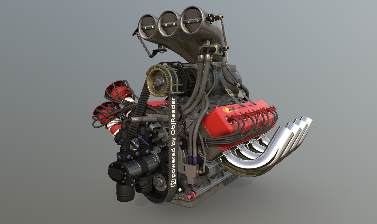 Dragster Engine