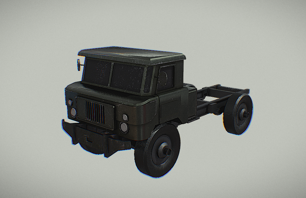 GAZ 66 Soviet Truck