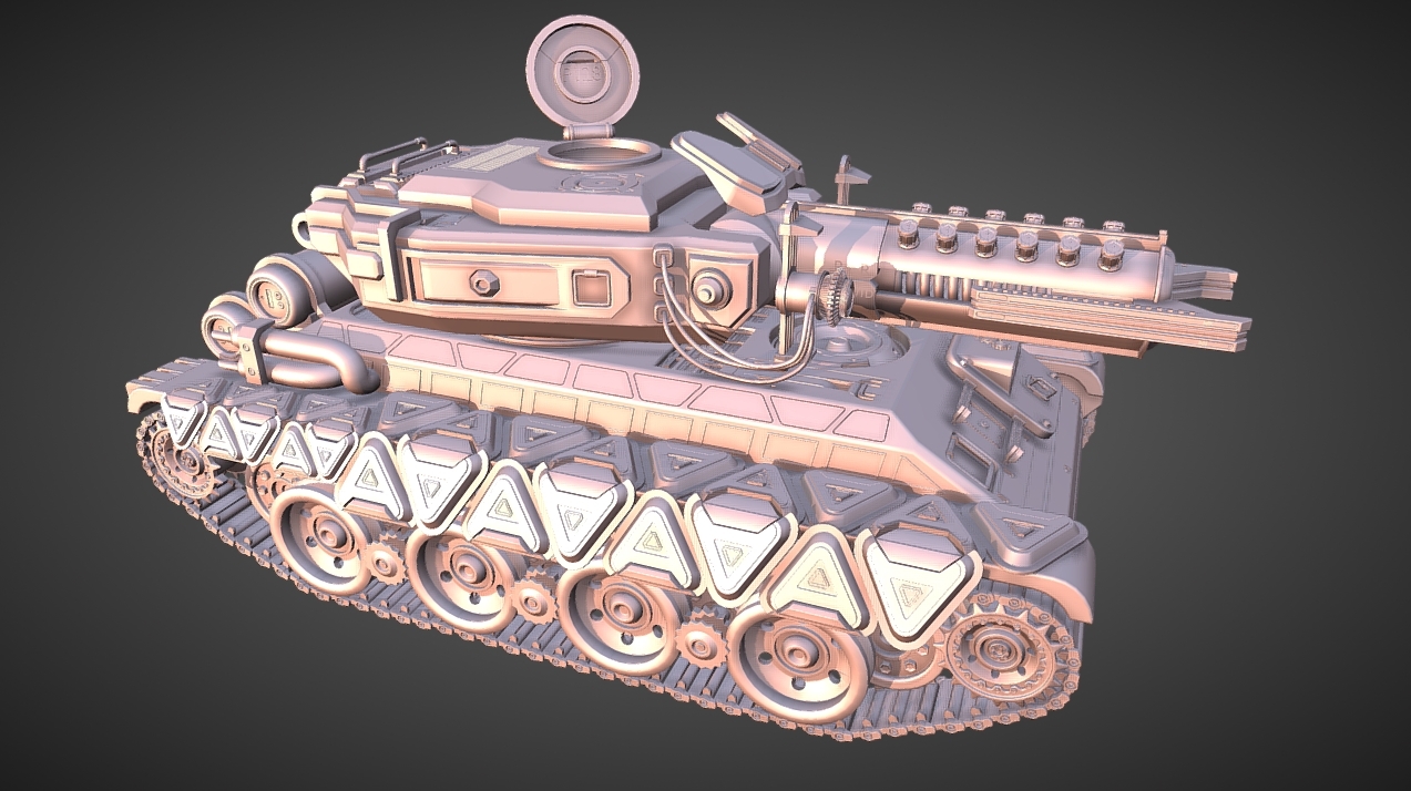 Sci Fi Tank Concept