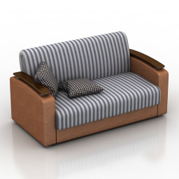 Sofa Des 3d model